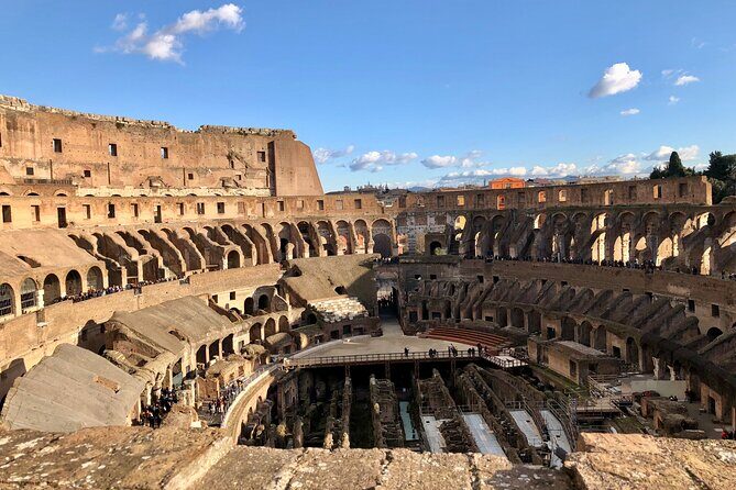 Private Tour of Colosseum Arena with Entrance to Roman Forum - Inside the Arena: Porta Libitinaria and the Gladiator-floor feeling