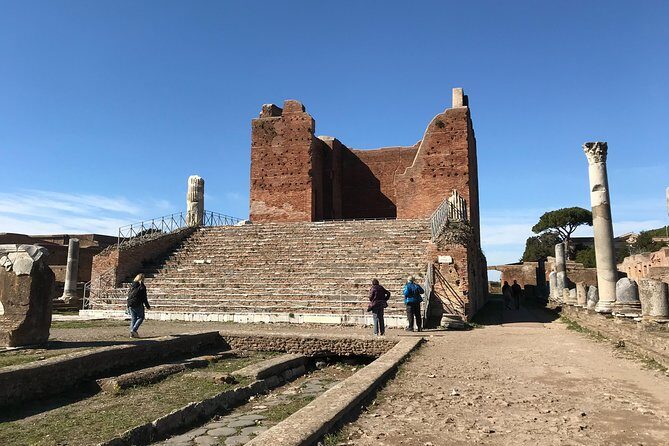 Private tour of Ostia, the ancient city harbor, by van with a PhD archaeologist - The Private Van Pickup That Keeps Your Day From Stretching