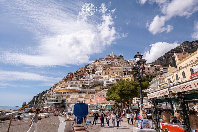 Private Tour to the Amalfi Coast, Positano and Ravello - Positano colors, pebbled beaches, and time for food and crafts