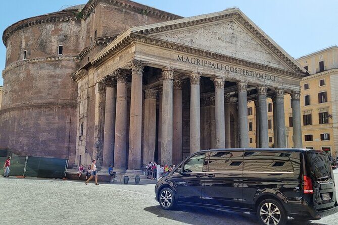 Private Transfer from Rome Fiumicino airport to/from Rome - The drive into Roma: what 40 to 50 minutes feels like