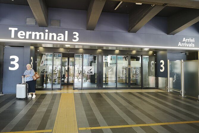 Private Transfer From/To Airport or Port or Rome city. - Luggage support that makes a real difference
