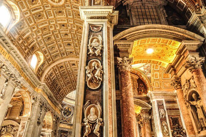 Private Vatican Museums, Sistine Chapel and St Peter's Basilica Tour - St. Peter’s Basilica: Bernini canopy, Michelangelo Pietà, and key tombs