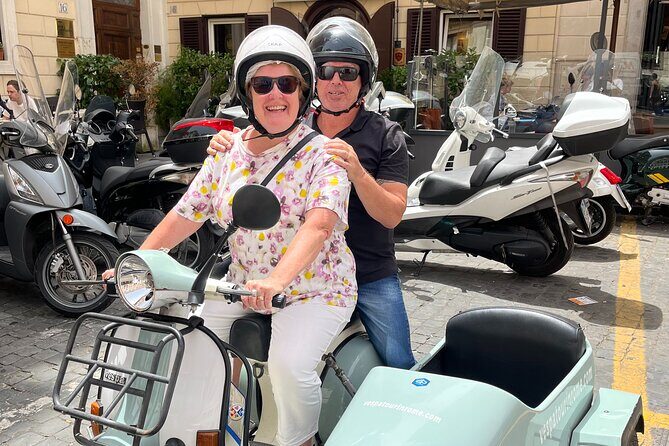 Private Vespa Sidecar Tour with Hotel Pickup - Pyramid of Cestius: a Roman-Egypt mix you might miss on your own