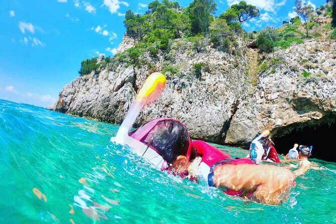 Private VIP Tour at Blue Grotto - Grotta Azzurra swim break: masks, fins, and how to use your time wisely
