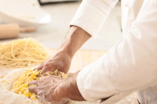 Professional Lab Pasta Experience - The Real Deal Menu: Spelt, Buckwheat, Ravioli, Tortellini, and Fettuccine