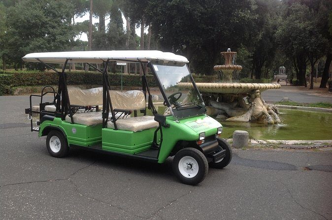 Rent Golf Cart for a Wonderful Day - Driving Real Rome: Automatic, 30 k/hr, and the Rattly Road Reality