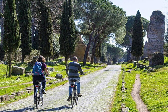 Ride an e-bike along the Appian Way from Rome to Castel Gandolfo. - Stop 2: Lake Albano—swim time and a breather for your legs