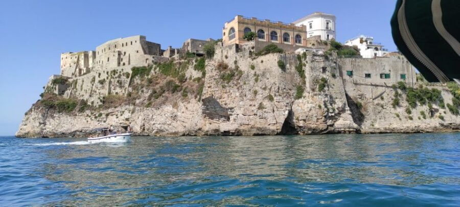 Riviera of Ulysses Tour from Sperlonga to Gaeta - Montagna Spaccata and the Sanctuary of S.S. Trinità: sheer cliffs and 11th-century stone