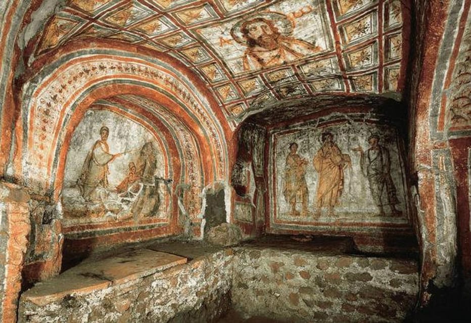 Roma: DELUXE Appian Way Bike Tour, Catacombs Visit & Lunch - Ninfeo di Egeria and the shift into calmer Rome