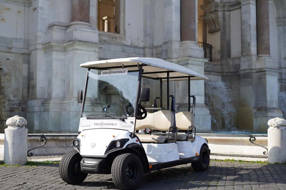 Roma: Golf Cart Night Tour - Key things I’d prioritize on this night tour