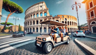 Roma: Golf Cart Night Tour - Pickup, small group size, and what 2 hours actually covers
