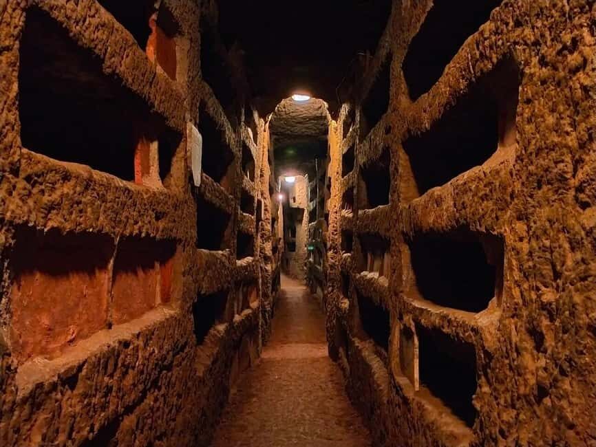 Roman Catacombs Guided Tour with Transfer from Rome Center - How long you’ll be underground (and why that matters)