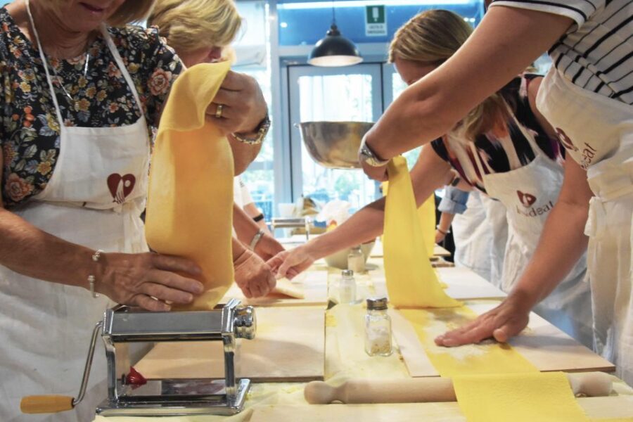 Rome: 1 Hour Pasta Making Class - The Aperitivo Moment: Spritz, Crispy Cheese, and Pepper Chips