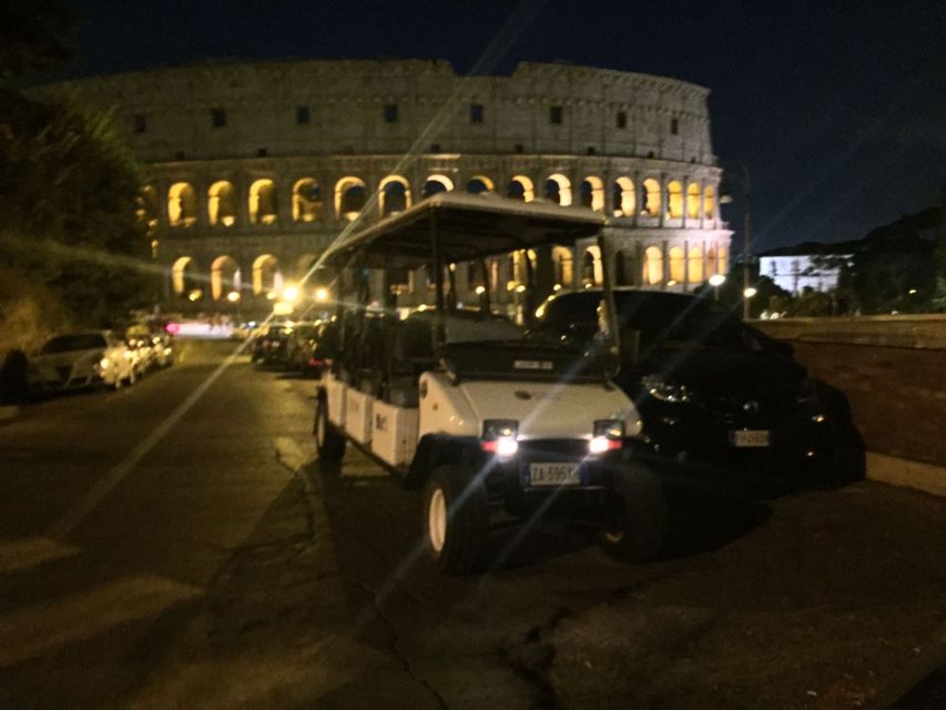 Rome: 2-Hour Golf Cart Sightseeing Tour at Night - Why Rome at Night Feels Like a Different City