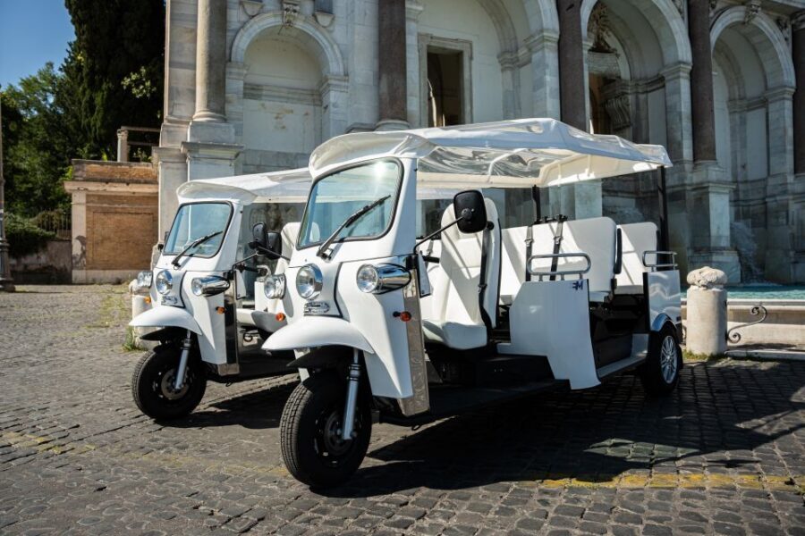Rome: 2-Hour Vip Tuk-tuk tour with Hotel Pickup and Prosecco - Colosseum and Baths of Caracalla: Big Roman Wow in Limited Time