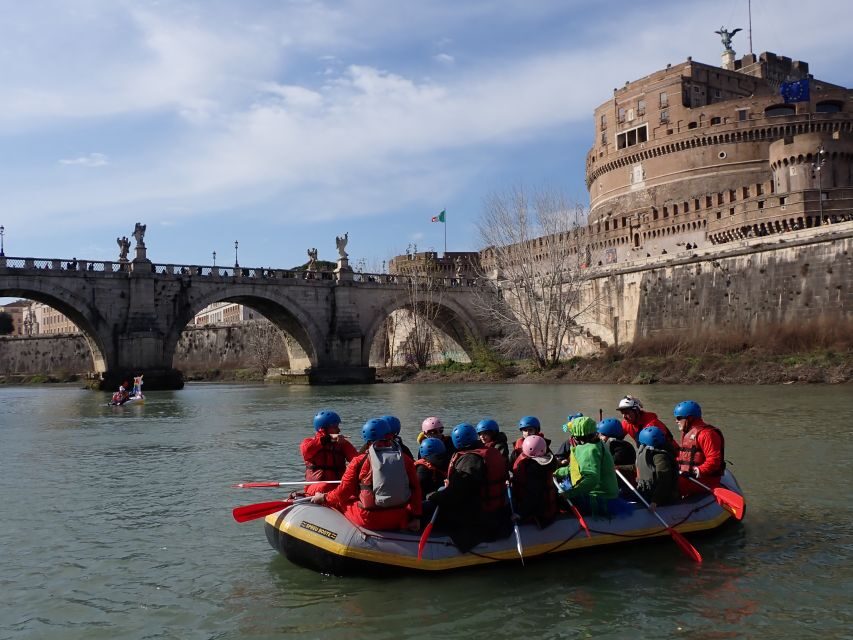 Rome: 2-Hours Rafting Experience on the Tiber River - Prosecco tasting and possible night departures: a very Roman kind of break