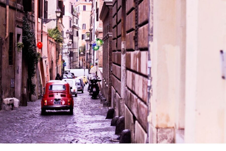 Rome: 3-Hour City Tour by Vintage Fiat 500 - The 7 Hills moments: Aventine Hill and the Janiculum viewpoints
