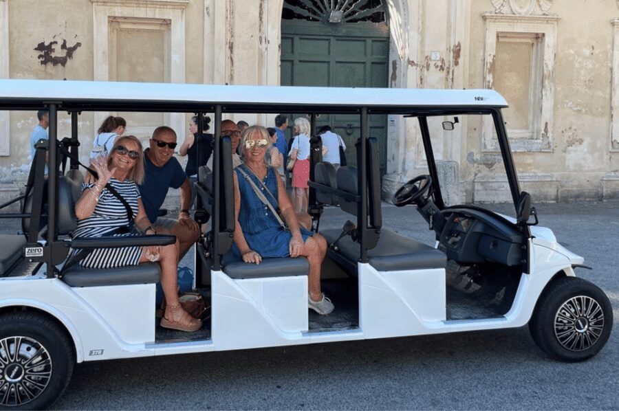 Rome: 3-hour guided city tour by electric golf cart - Start at Piazza della Repubblica: the route makes sense fast