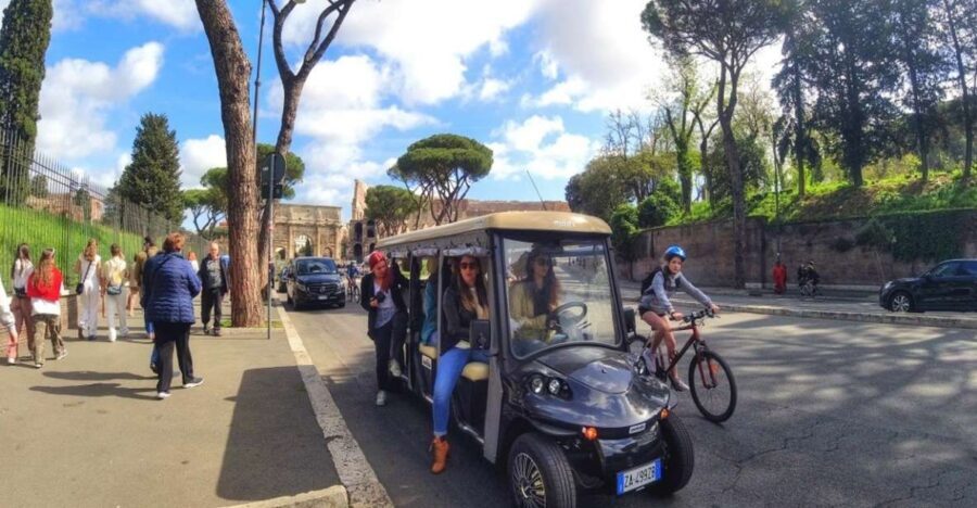 Rome: 3-Hour Panoramic Luxury Golf Cart Tour - Why a luxury electric golf cart beats walking in Rome
