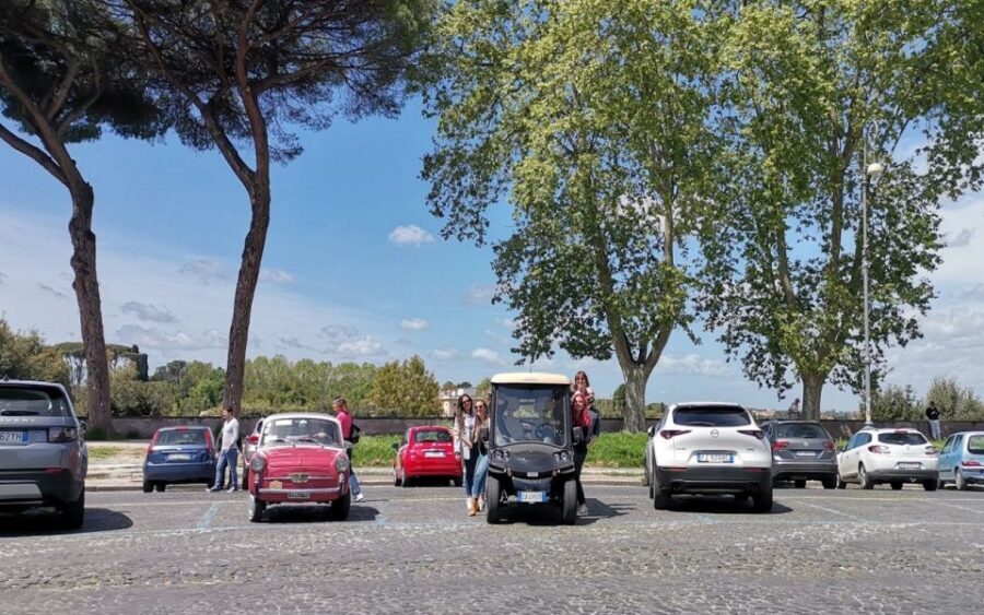 Rome: 3-Hour Panoramic Luxury Golf Cart Tour - Castel Sant’Angelo to St. Peter’s Cathedral and Vatican City views