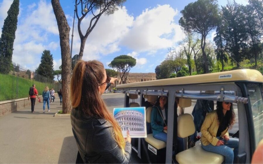 Rome: 3-Hour Panoramic Luxury Golf Cart Tour - Pincio Terrace: the panoramic payoff when traffic noise fades