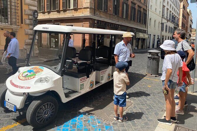 Rome: 3 Hours Private/Group Tour Golf cart with Gelato - Key highlights you’ll feel right away