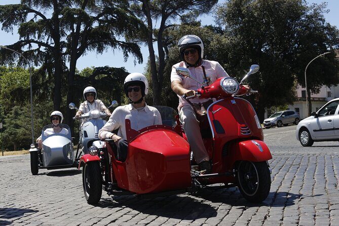 Rome 3 hours Vespa Sidecar Private Tour with Gelato - Key highlights to expect on this Rome Vespa Sidecar Tour