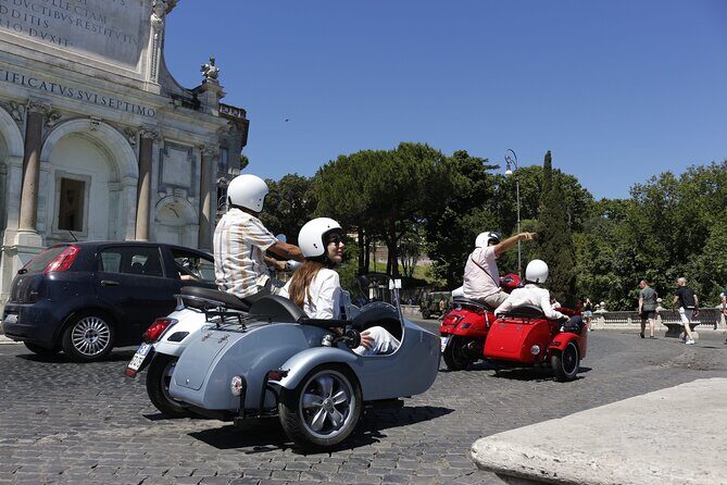 Rome 3 hours Vespa Sidecar Private Tour with Gelato - Gelato in a historic alley: why that stop matters