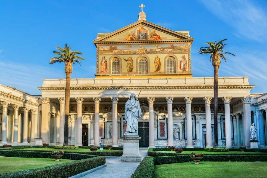Rome: 3 Papal Basilicas Guided Tour with Minivan Transfers - Getting From Basilica to Basilica Without Losing Your Day