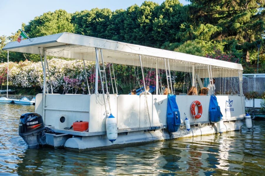 Rome: 30-minute boat tour to Laghetto dell'Eur - The Japan Walk waterfalls stop: why it’s more than a name