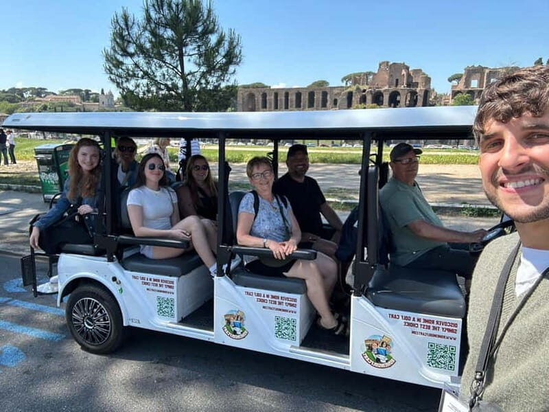 Rome: 4 Hour Electric Golf Cart Tour with Hotel Pickup - Key things to know before you ride
