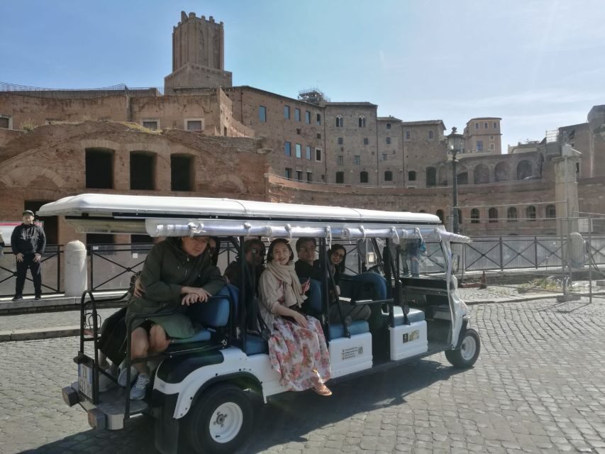 Rome: 4-Hour Private Afternoon Golf Cart City Tour - Practical Tips for a Smooth Afternoon