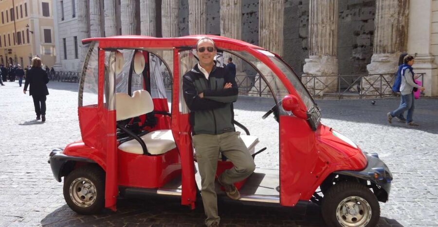 Rome: 4-Hour Private Afternoon Golf Cart City Tour - Trevi Fountain Stops and the Photo Moments You Can Timing-Sync