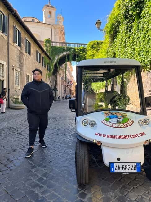 Rome: 4 hours Deluxe Golf cart Personalised Sightseeing tour - Giardino degli Aranci: A Gentle Sightseeing Moment