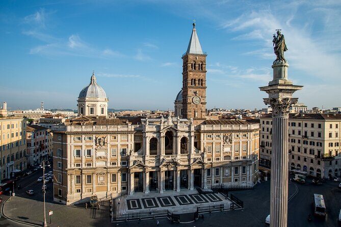 Rome: 4 Major Basilicas Private Tour with Driver at Disposal - Scala Santa: the 28 steps and what “Pontifical Sanctuary” means in practice