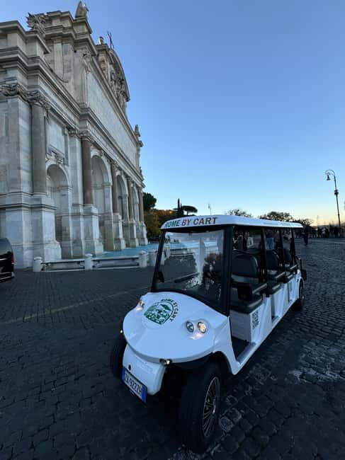 Rome: 6 hoursDaily Private Golf Cart Tour with typical lunch - Why a 6-hour private golf cart tour makes sense in Rome
