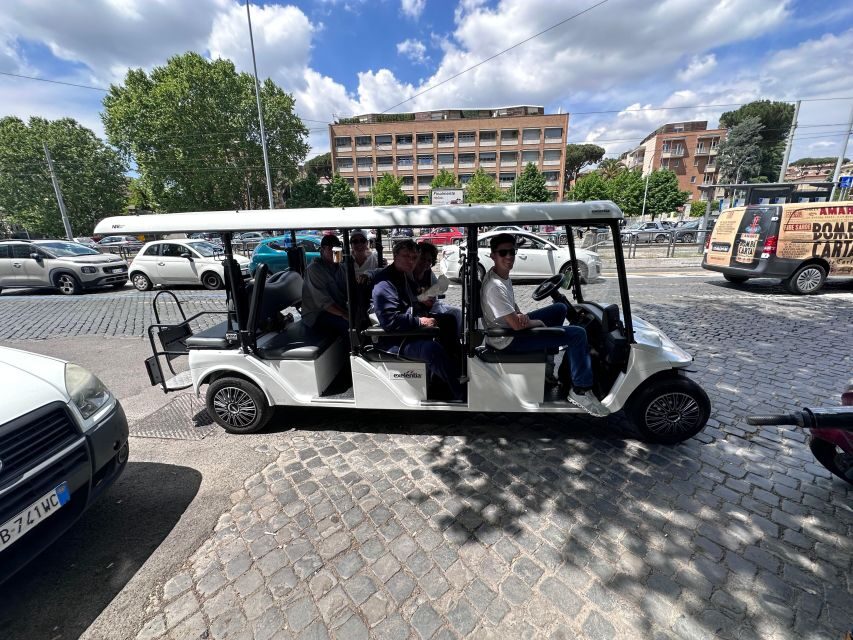 Rome: 7 Hour Full City Tour in Golf Cart with Catacombs - Photo Stops With Big View Energy: Giardino degli Aranci and Pincio Terrace