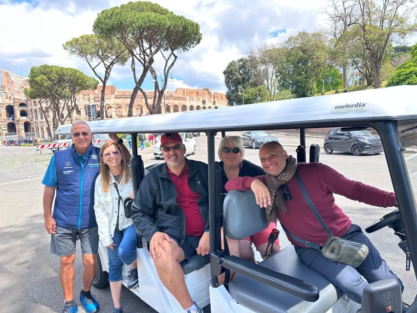Rome: 7 Hour Full City Tour in Golf Cart with Catacombs - Starting the Day: Central Pickup and a Quick Espresso