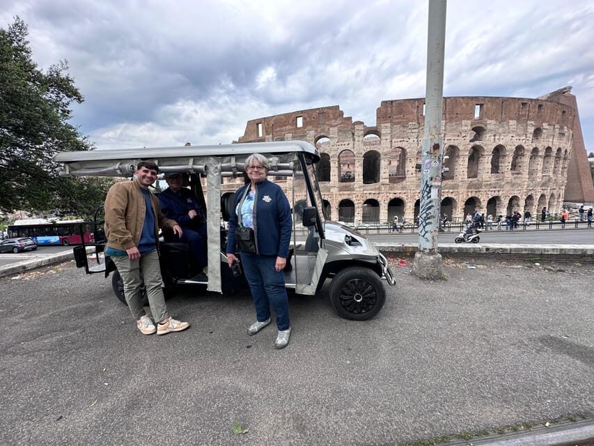Rome: 7 Hour Full City Tour in Golf Cart with Catacombs - Pantheon Moment: Quick Learnings, Big First Stop