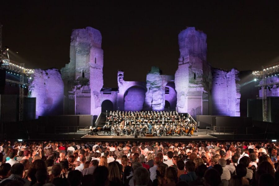 Rome: A Night at the Opera - Baths of Caracalla - The setting: 216 A.D. ruins and an open-air theatre night