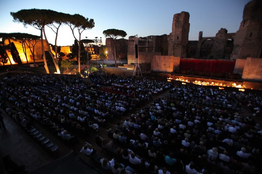 Rome: A Night at the Opera - Baths of Caracalla - Drinks, food, and timing so you don’t feel rushed