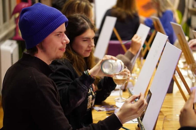 Rome: Afternoon Paint and Sip Experience in Piazza Navona - Wine, Pizza, and Soft Drinks: Included Means You Can Relax