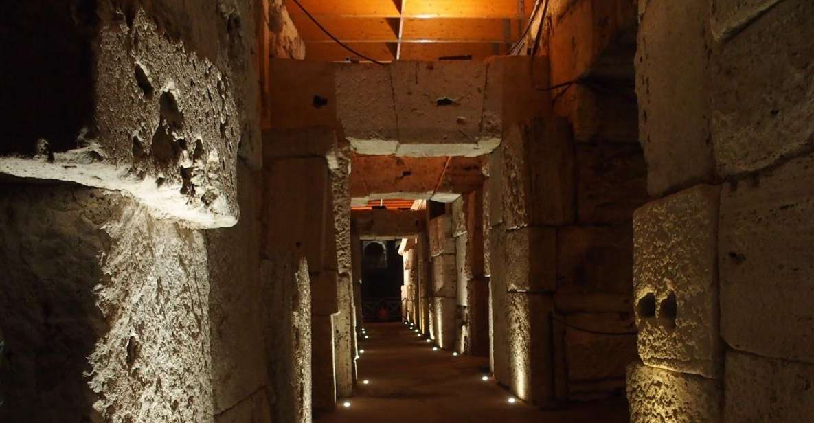 Rome: Ancient History and Colosseum Underground Tour - Arena-floor time: what it feels like to stand where the games happened