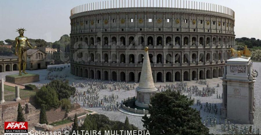 Rome: Ancient Rome Multimedia Video - What the Multimedia Video Shows: Colosseum, Underground, Pantheon, Circus Maximus and Vatican area