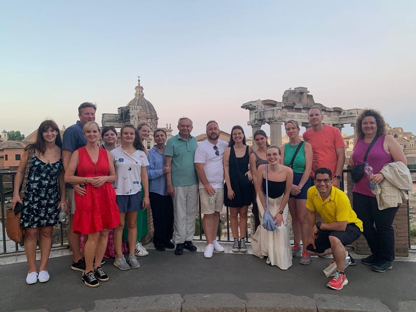 Rome: Ancient Rome Night Tour - The real star: guide storytelling in a tight group
