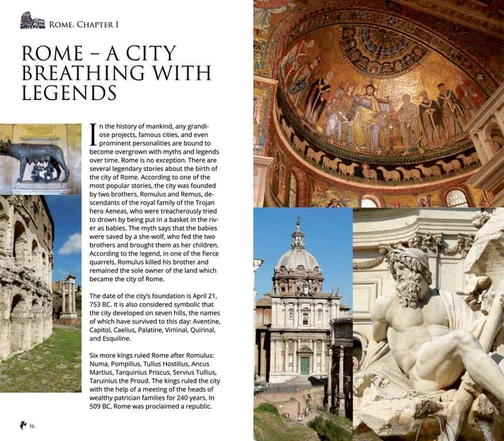 "Rome and Vatican: 753BCE - 2025AD" Jubilee Year Guidebook - Following the book’s route logic through Rome’s ancient streets