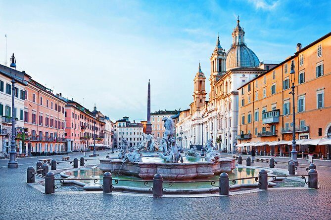 Rome: Angels and Demons Tour Half-Day Semi-Private - Pantheon from Piazza della Rotonda: Christian reuse you can actually see