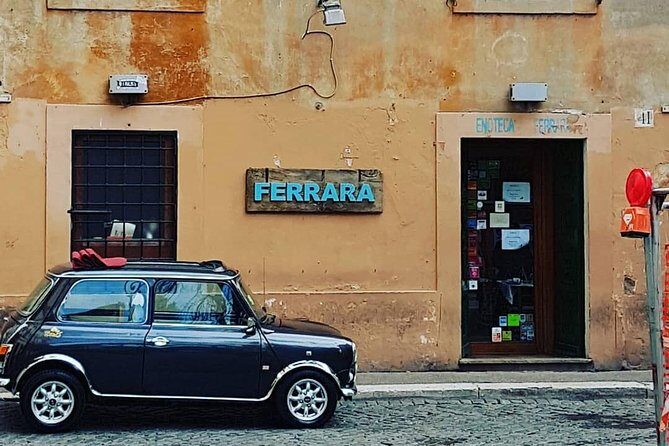 Rome Aperitifs Tour in Mini Cooper Classic , Ancient Highlights - Piazza Venezia, the Pantheon, and Rome’s “wow” moments on the move