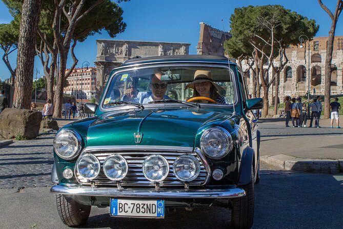 Rome Aperitifs Tour in Mini Cooper Classic , Ancient Highlights - Price and value: what you’re paying for (and why it can work)