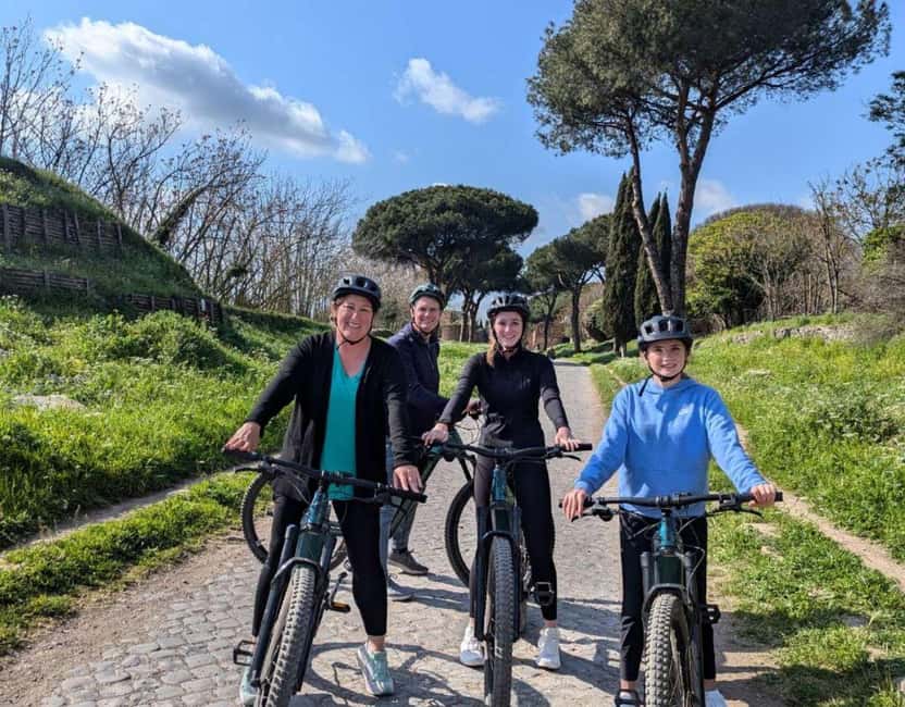 Rome: Appian Way, Aqueducts, & Catacombs E-Bike Guided Tour - Parco degli Acquedotti: Roman engineering on a scale you can feel